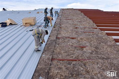 what insulation to use on a house roof under metal|metal roofing with insulation attached.